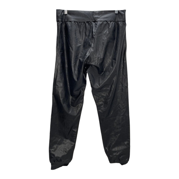Commando Faux Leather Jogger - SLG45 Black Size Large - Picture 5 of 9